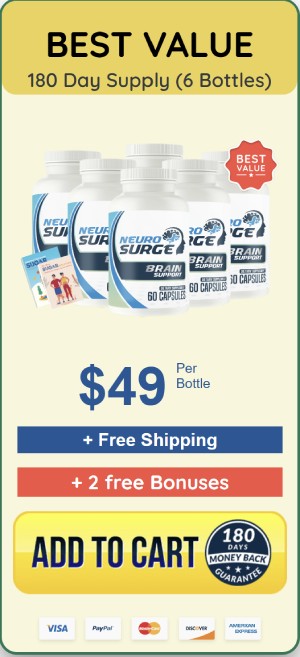 NeuroSurge Buy 6 Bottles